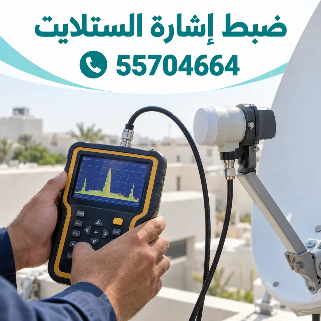 ضبط إشارة الستلايت